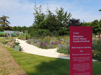 Carol Klein's Iconic Horticultural Hero garden at Hampton Court Carol Klein's Iconic Horticultural Hero garden at Hampton Court