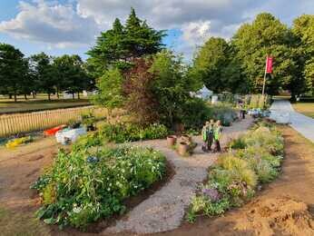 Carol Klein's Iconic Horticultural Hero garden at Hampton Court Carol Klein's Iconic Horticultural Hero garden at Hampton Court