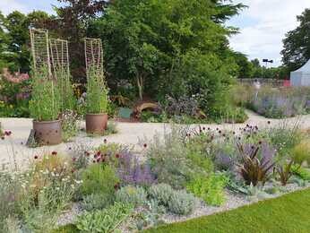 Carol Klein's Iconic Horticultural Hero garden at Hampton Court Carol Klein's Iconic Horticultural Hero garden at Hampton Court
