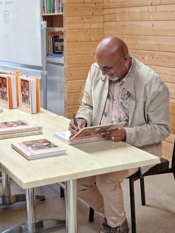 Manoj Malde-talk and book signing Manoj Malde-talk and book signing