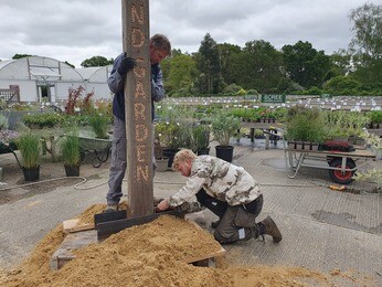 Chelsea inspired sand garden Chelsea inspired sand garden