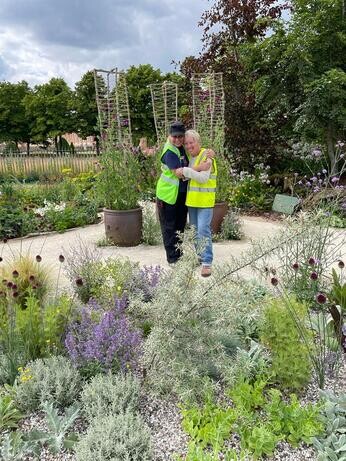 Carol Klein's Iconic Horticultural Hero garden at Hampton Court Carol Klein's Iconic Horticultural Hero garden at Hampton Court