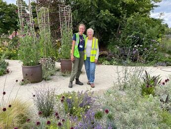 Carol Klein's Iconic Horticultural Hero garden at Hampton Court Carol Klein's Iconic Horticultural Hero garden at Hampton Court