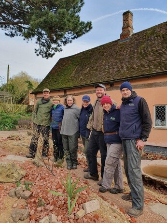 Garden connections – planting at Benton End Garden connections – planting at Benton End